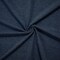 Dark Denim Heather Solid Cotton-Poly Spandex Knit Fabric - 10 oz - Reorderable By the Yard